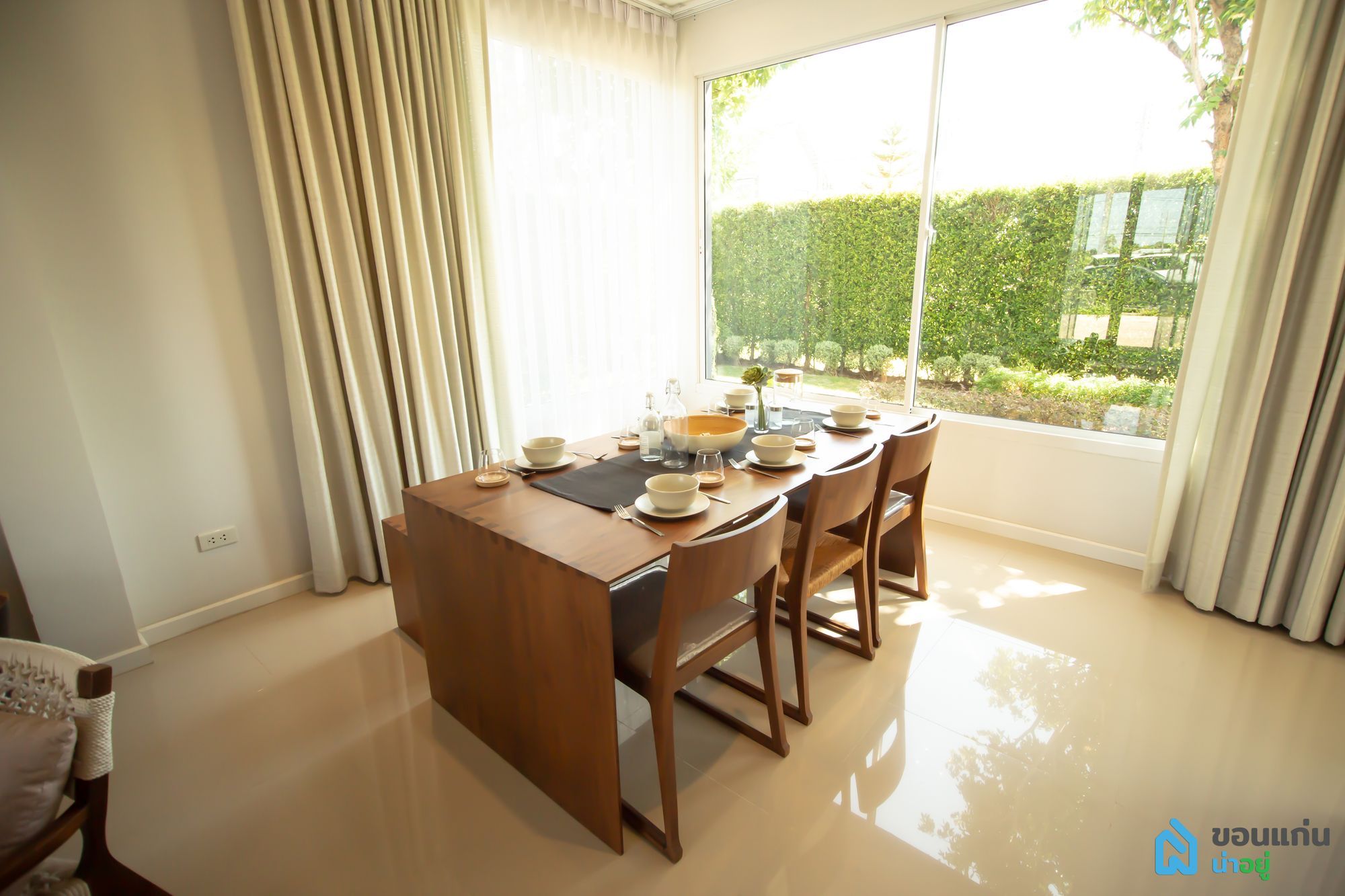 บ้านเดี่ยว โครงการบ้าน โครงการจัดสรร เออเบินนารา สนามบิน มะลิวัล์ ขอนแก่น มุมห้องครัว