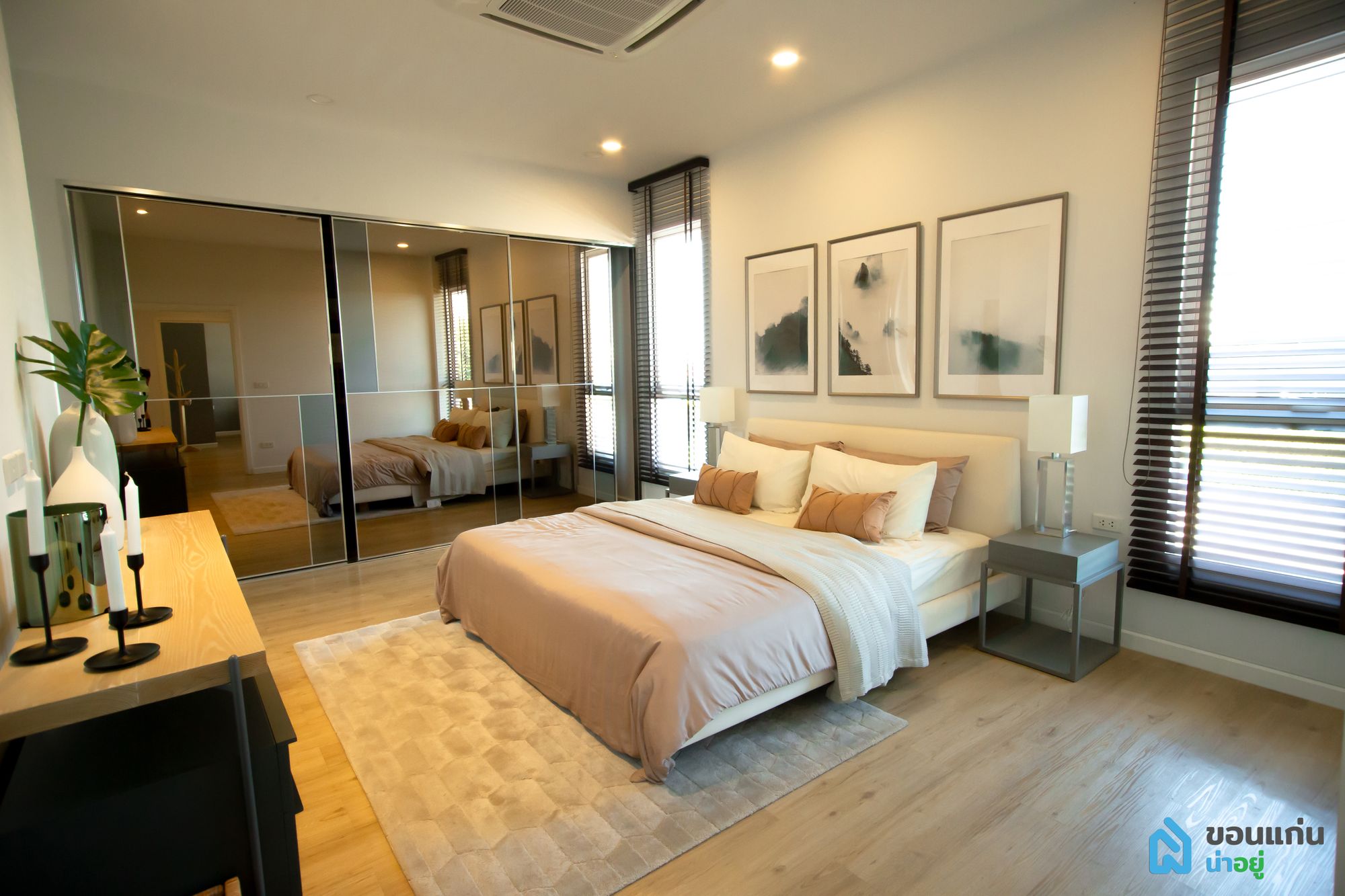 บ้านเดี่ยว โครงการบ้าน โครงการจัดสรร เออเบินนารา สนามบิน มะลิวัล์ ขอนแก่น