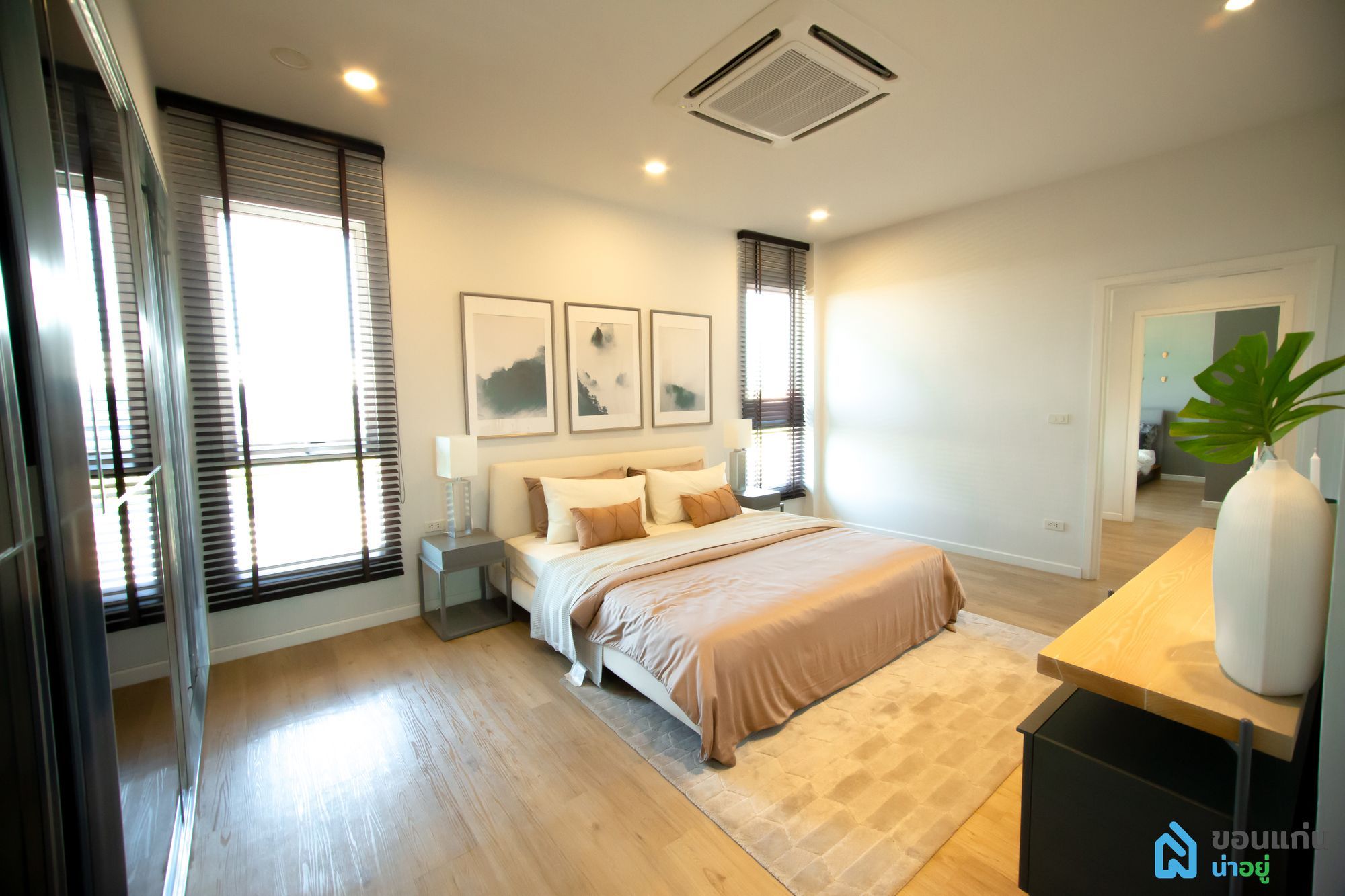 บ้านเดี่ยว โครงการบ้าน โครงการจัดสรร เออเบินนารา สนามบิน มะลิวัล์ ขอนแก่น