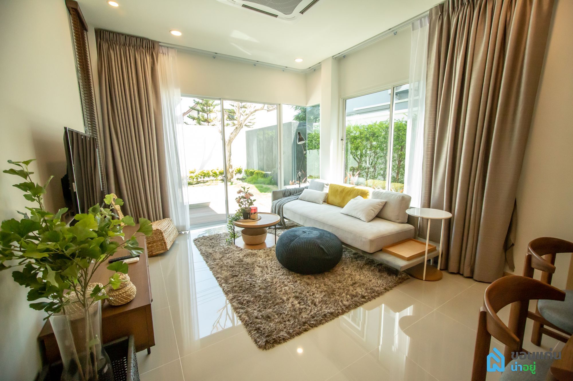บ้านแฝด โครงการบ้าน โครงการจัดสรร เออเบินนารา สนามบิน มะลิวัล์ ขอนแก่น