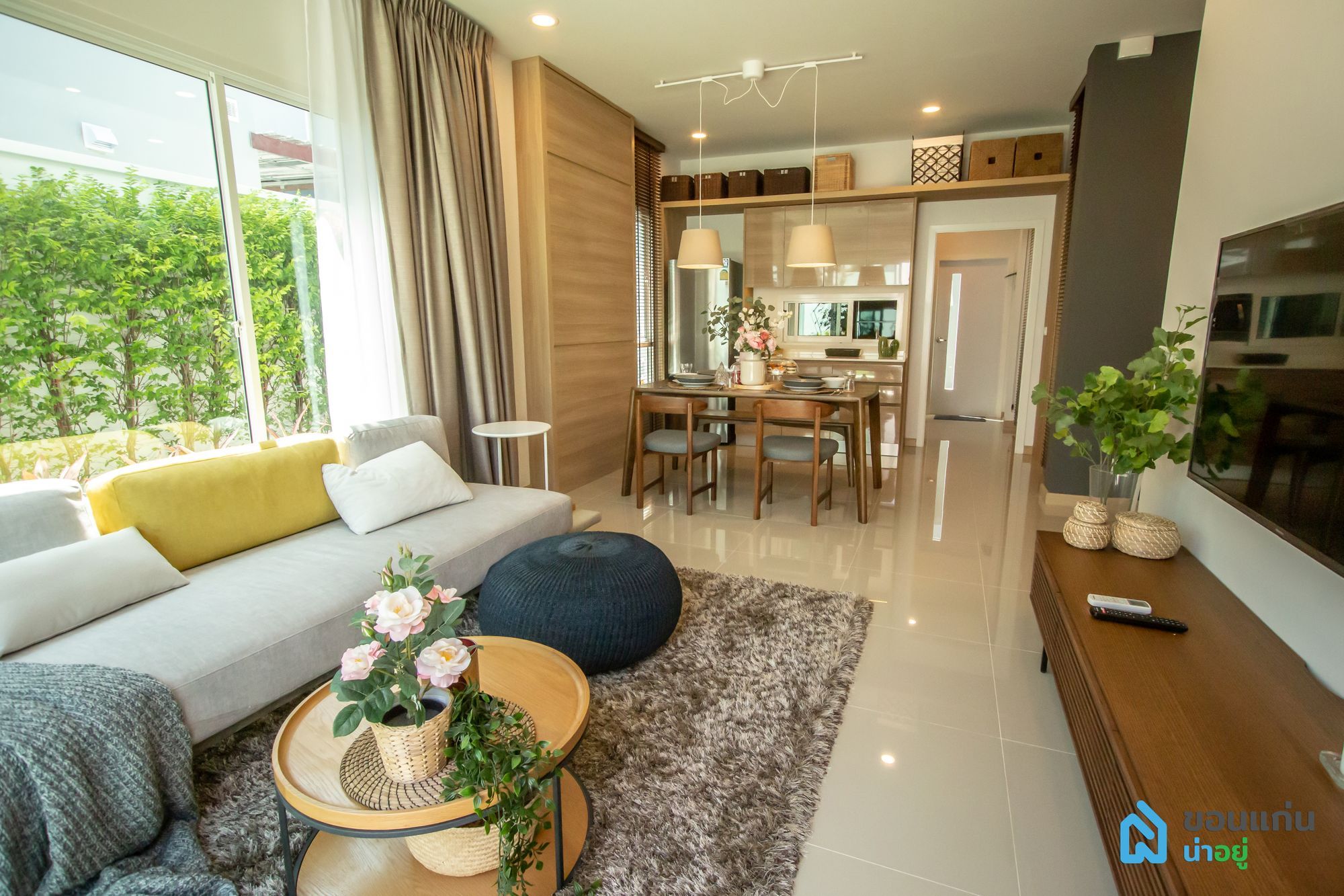 บ้านแฝด โครงการบ้าน โครงการจัดสรร เออเบินนารา สนามบิน มะลิวัล์ ขอนแก่น