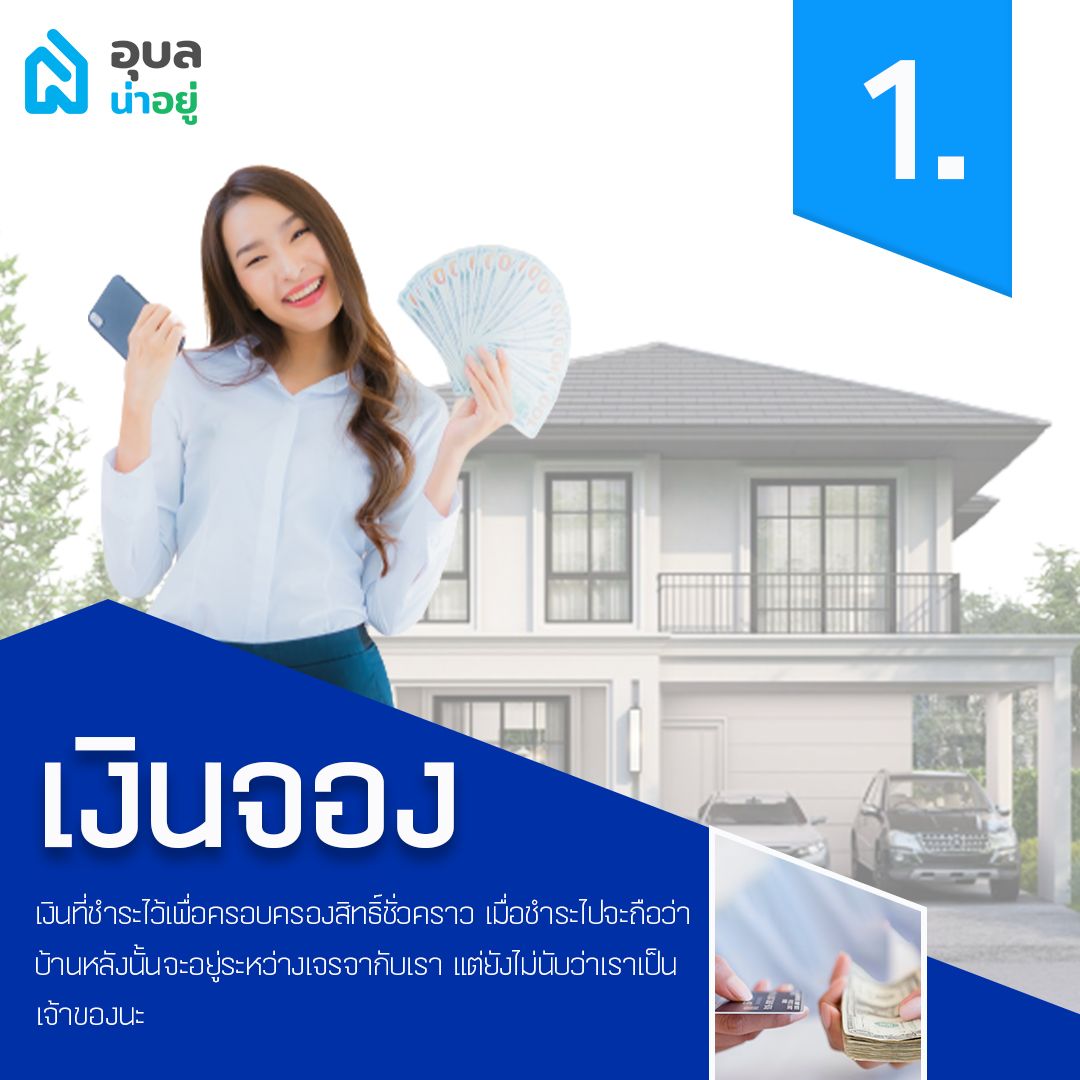 เงินจองบ้านคืออะไร?