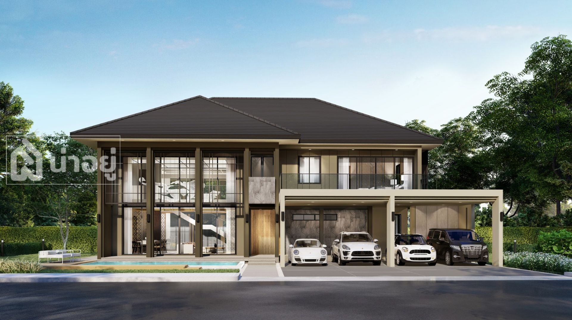 บ้านสไตล์โมเดิร์นขอนแก่น