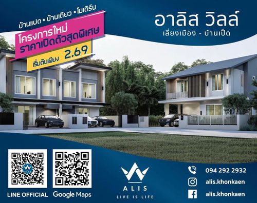 บ้านและคอนโดขอนแก่น
