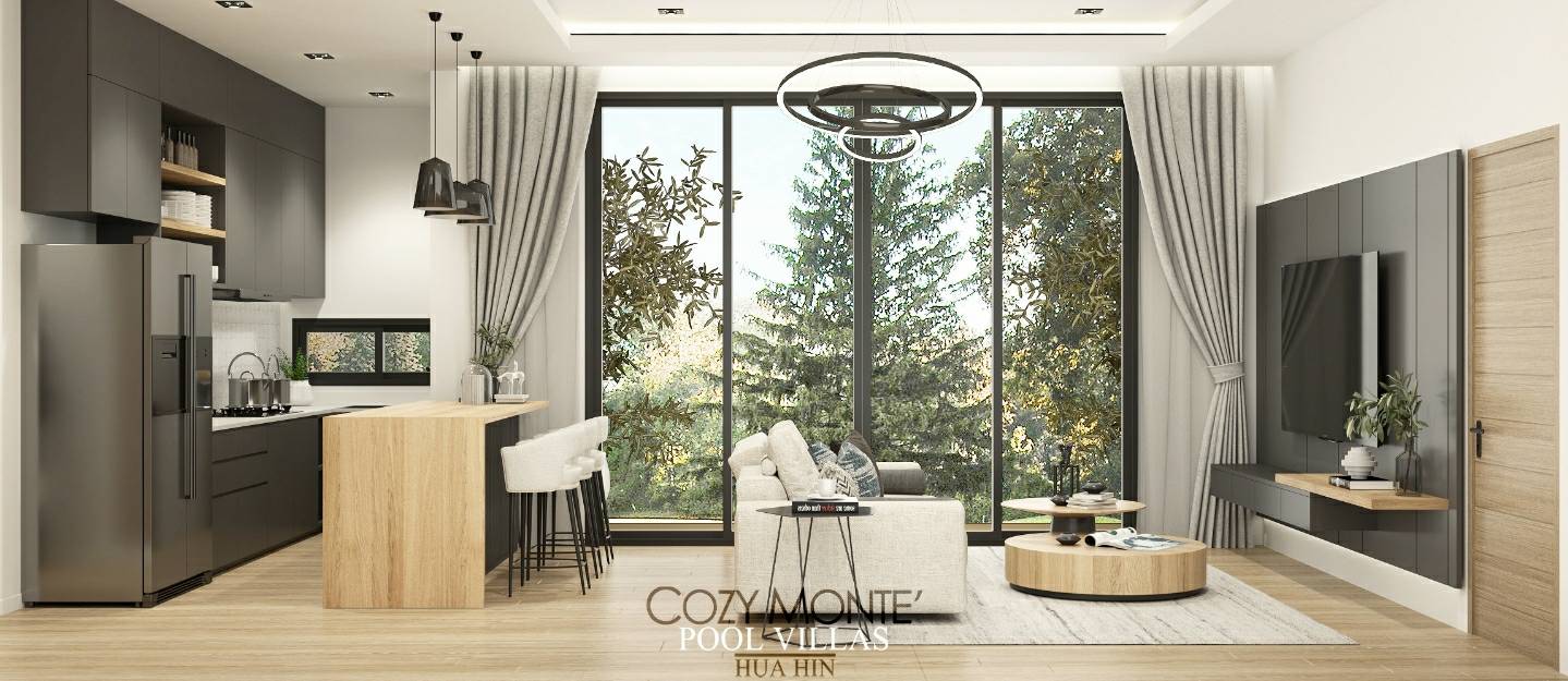 โครงการ บ้าน หัวหิน บ้าน เดี่ยว ราคา บ้าน สไตล์ นอร์ดิก มินิมอล Nordic minimal Hua hin house,Thailand