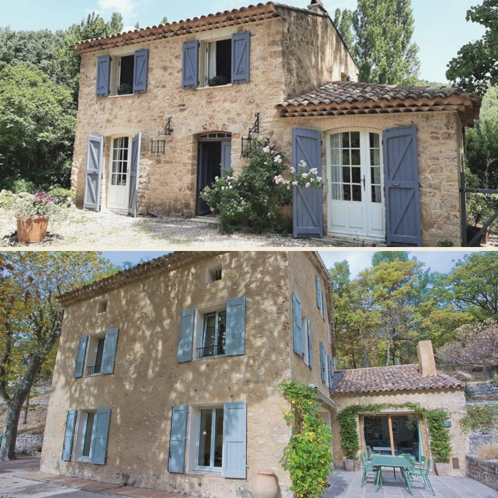 provence ชนบทฝรั่งเศส Bastide บาสตีสด์