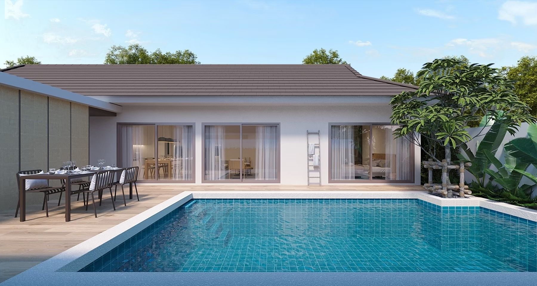 Pool Villa Huahin - SHAAN Hua Hin Private Pool Villa type M