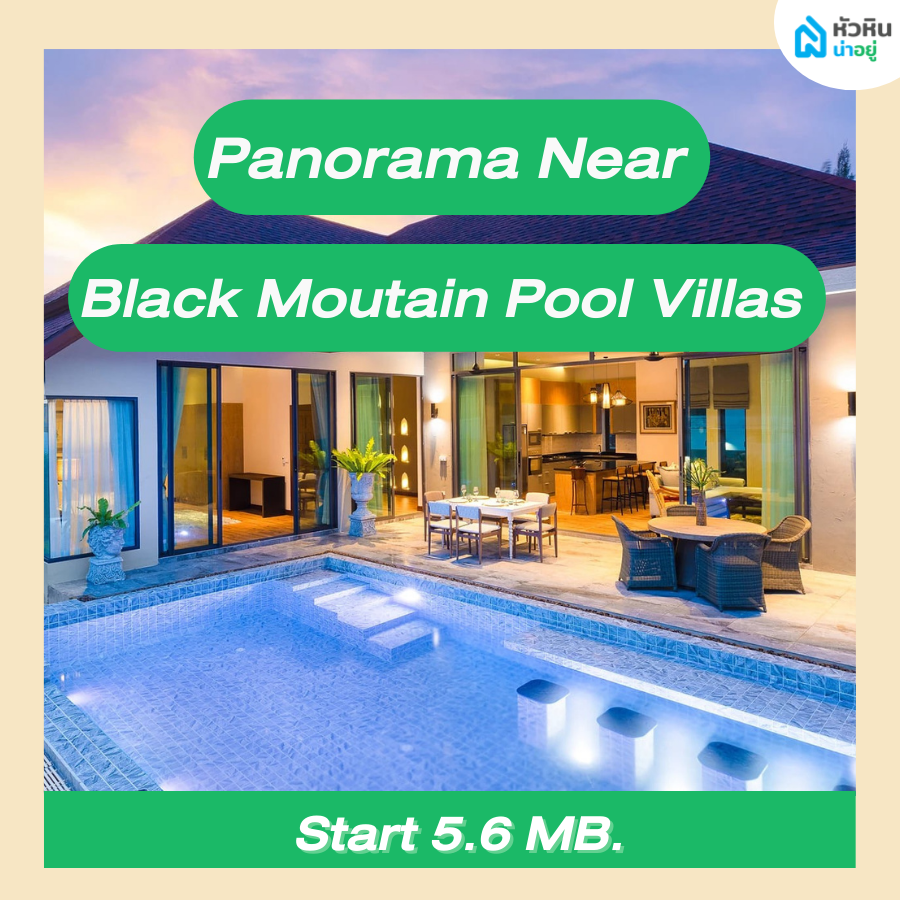 Panorama Near Black Moutain Pool Villas,Huahin,Thailand