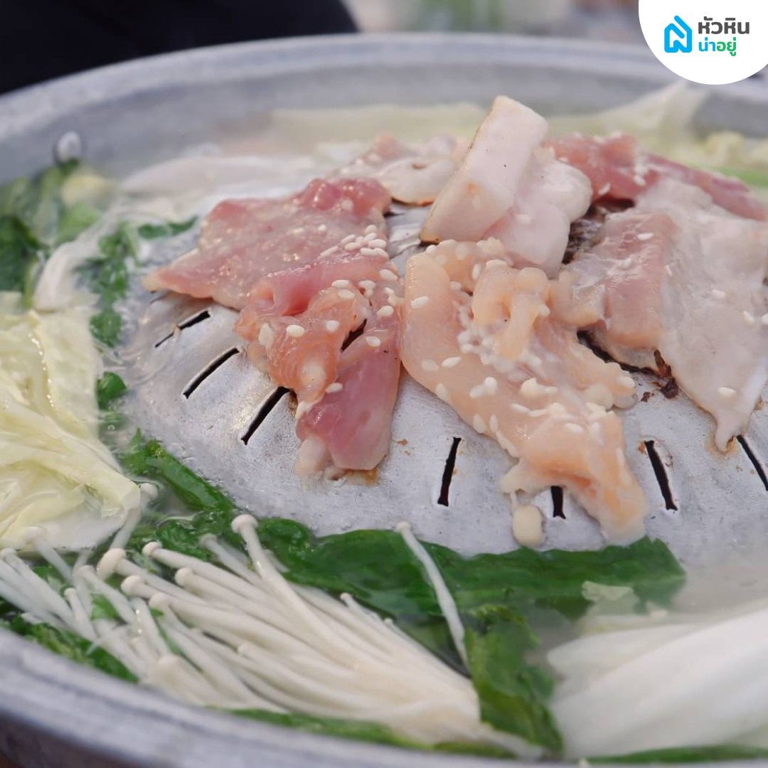 หมูกระทะ ตลาดปากน้ำ ปราณบุรี
