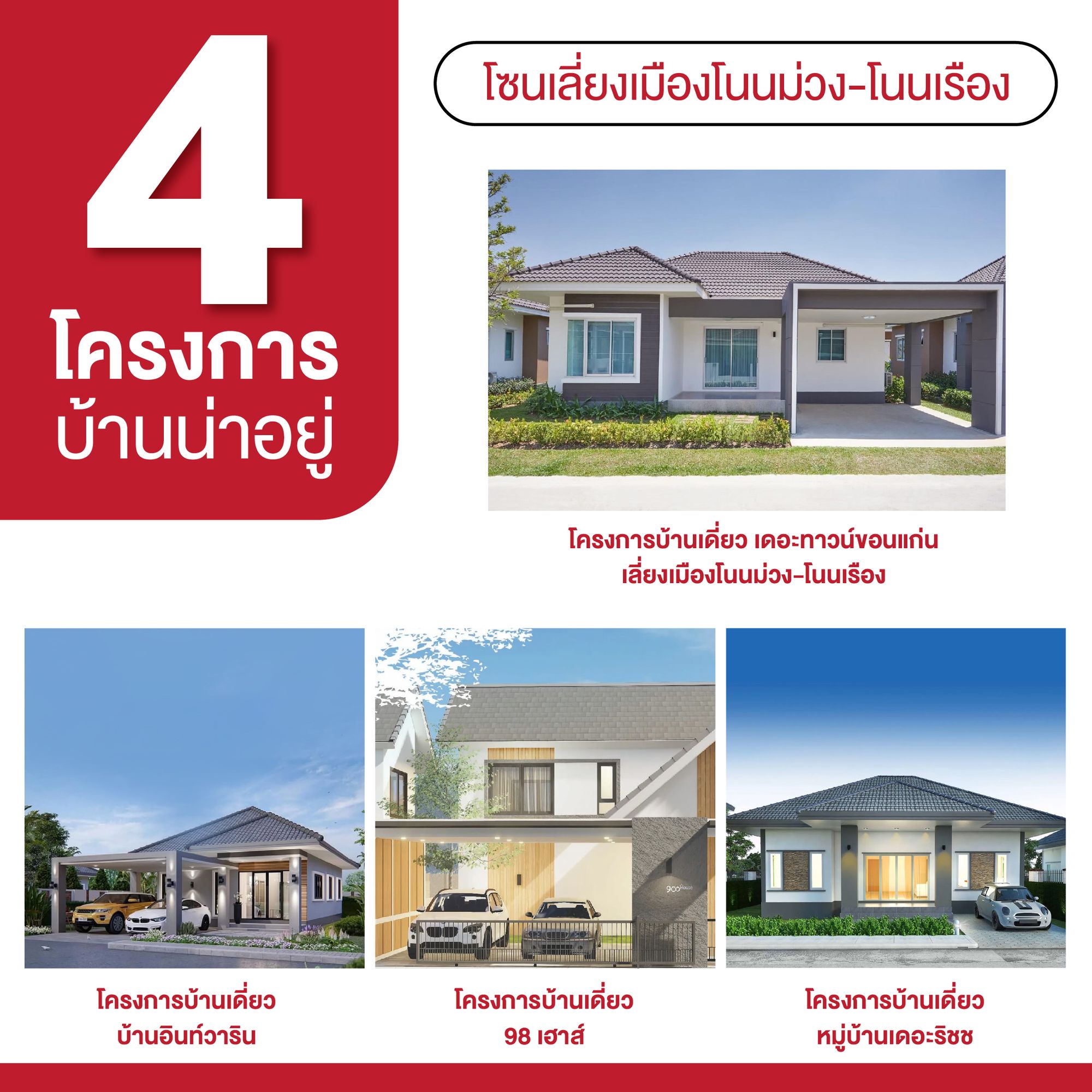 บ้านเดี่ยวใกล้ มข.