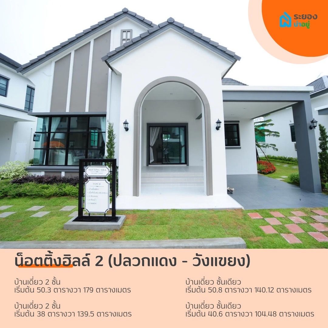 บ้านเดี่ยวระยอง ปลวกแดง