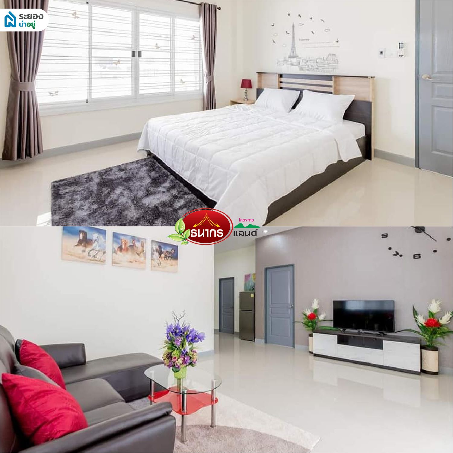 บ้านธนากรแลนด์ 2 ระยอง | รูปแบบบ้านเดี่ยวชั้นเดียว