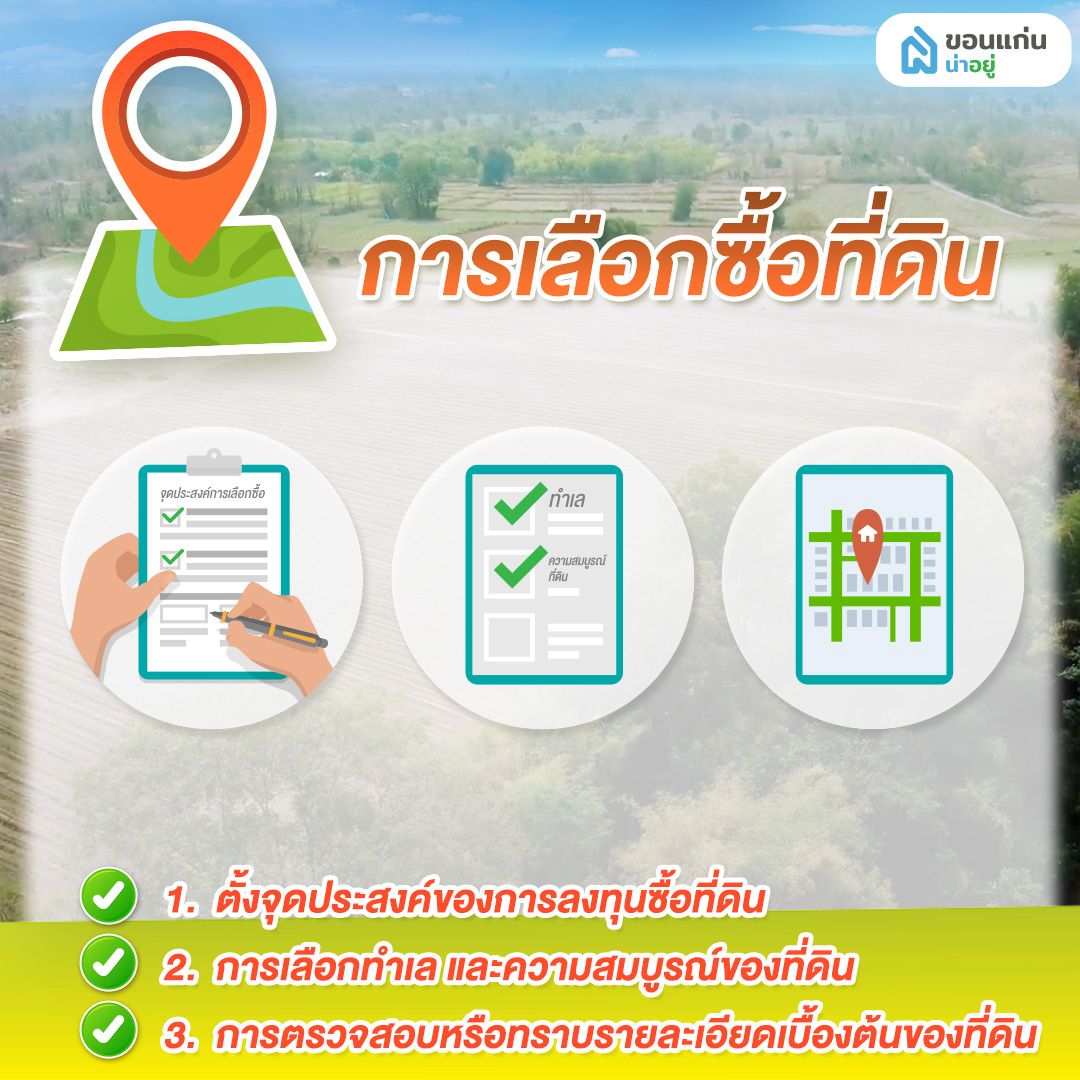 ซื้อที่ดินขอนแก่น