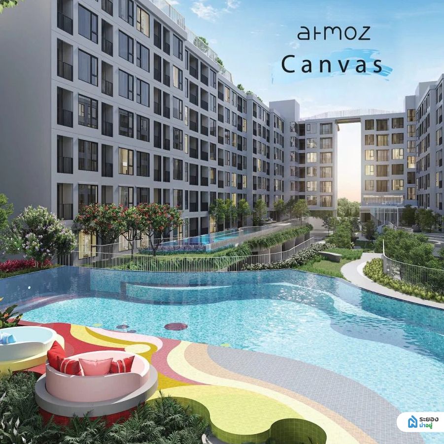 Atmoz Canvas Rayong แอทโมซ แคนวาส ระยอง คอนโดระยองน่าอยู่