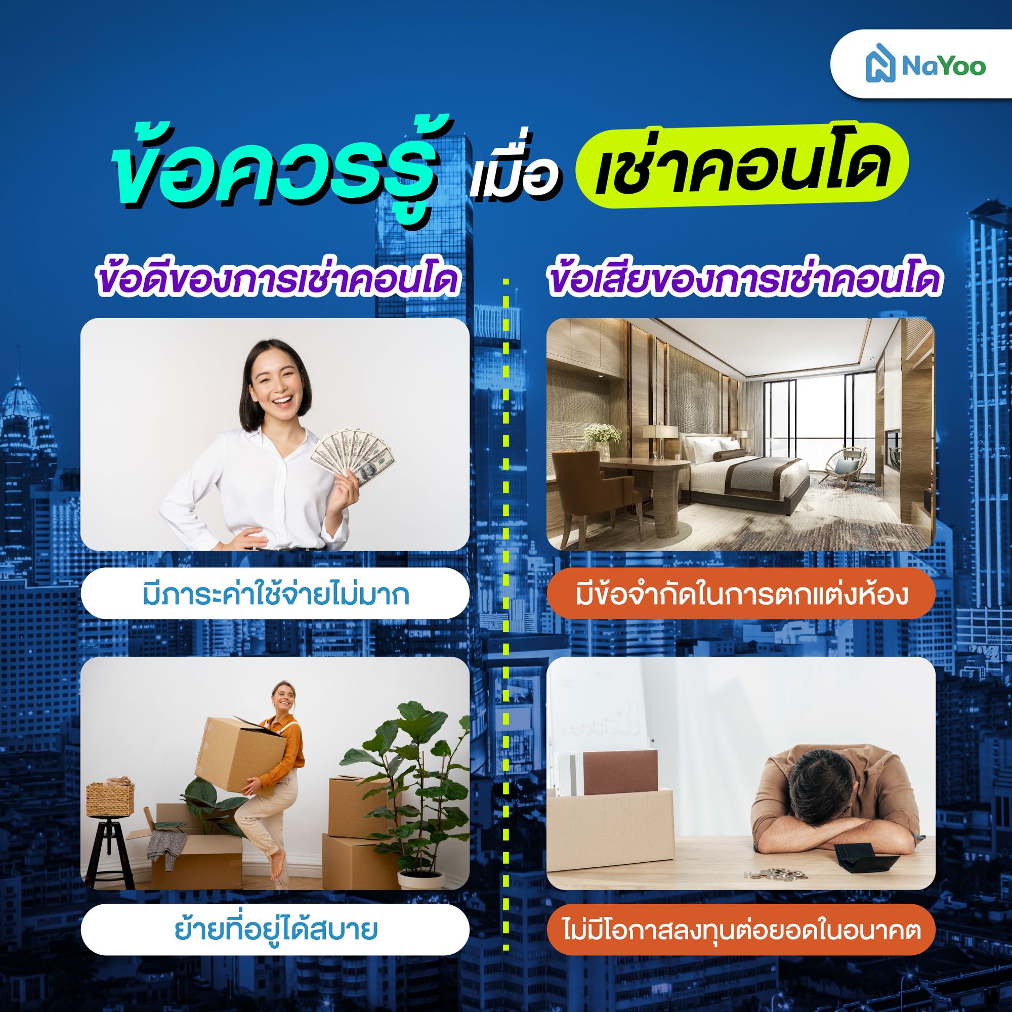 ข้อเสียของการซื้อคอนโด