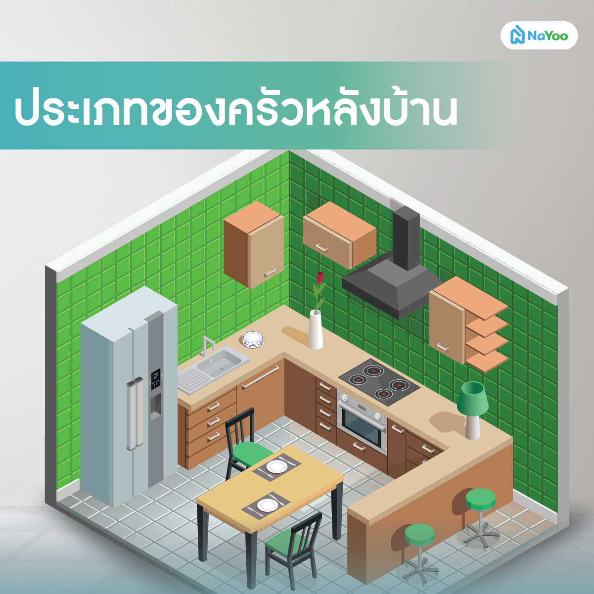 ประเภทของครัวหลังบ้าน