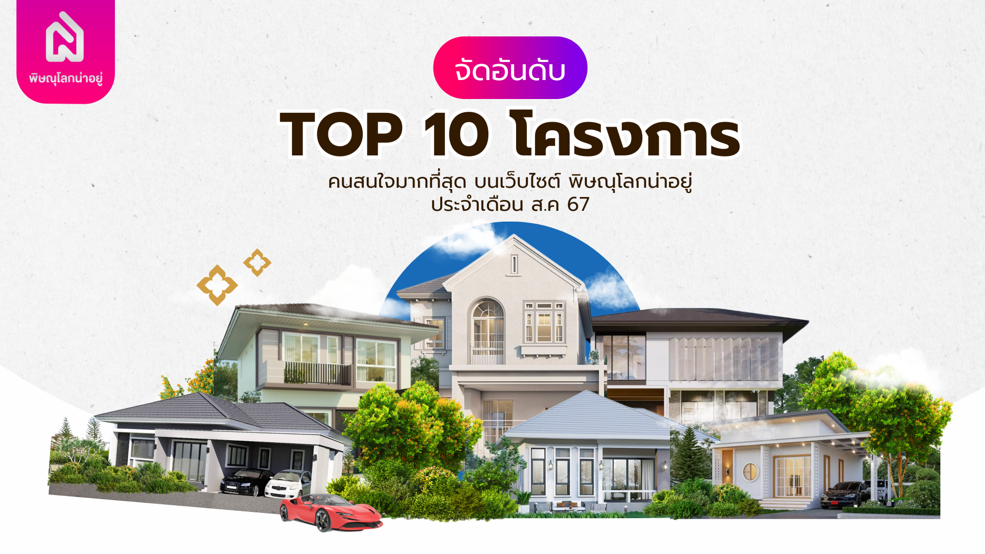 เผย 10 อันดับ โครงการที่มีคนเข้าชมสูงสุดบนเว็บไซต์ "พิษณุโลกน่าอยู่"