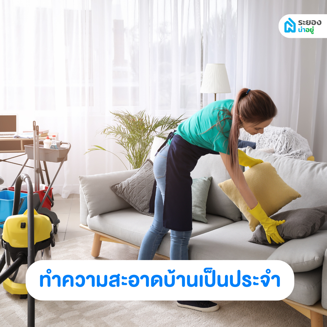ทำความสะอาดบ้าน