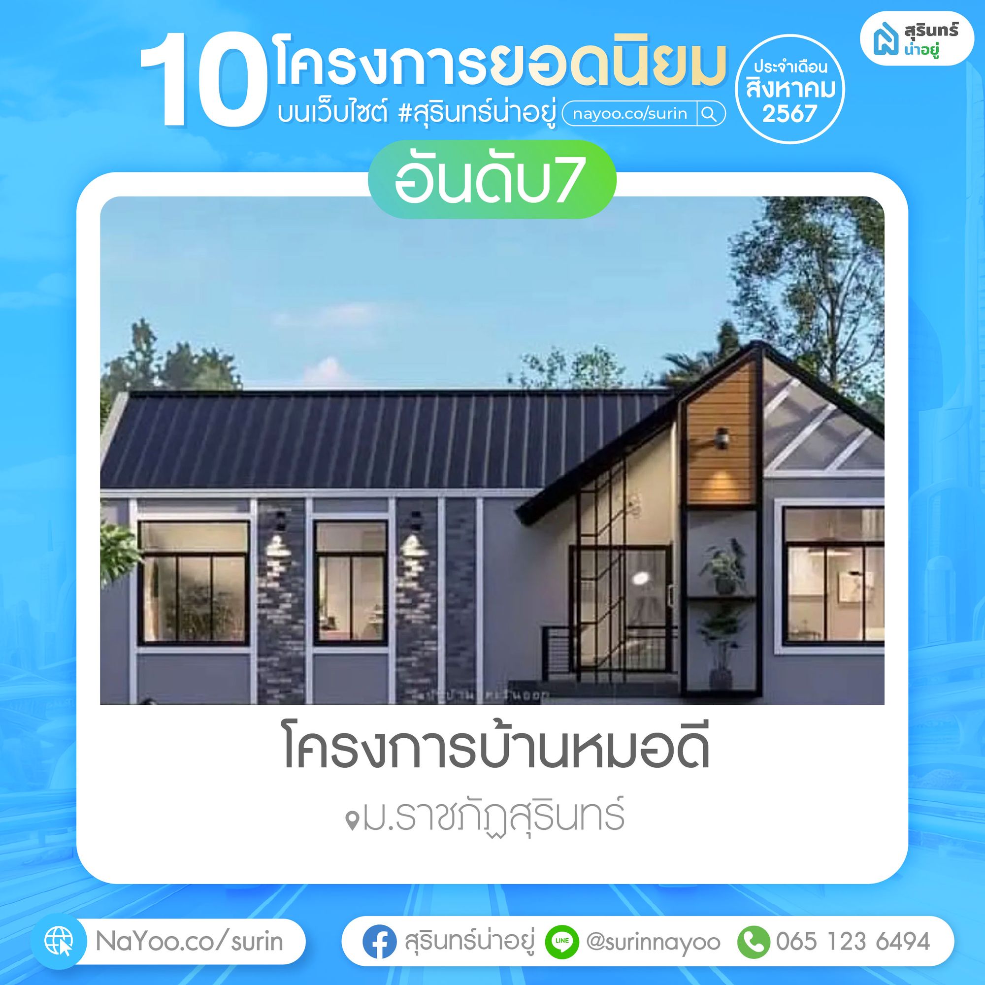 โครงการบ้านหมอดี สุรินทร์