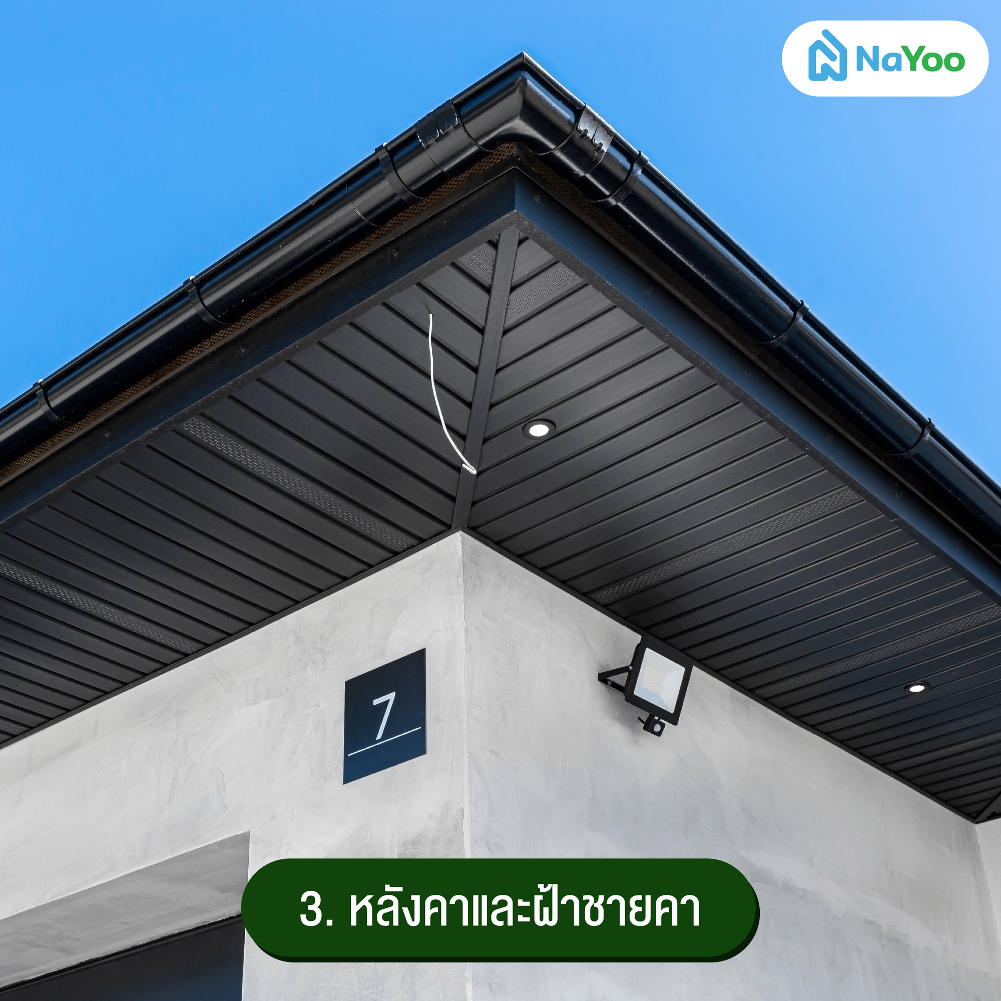 หลังคาและฝ้าชายคา