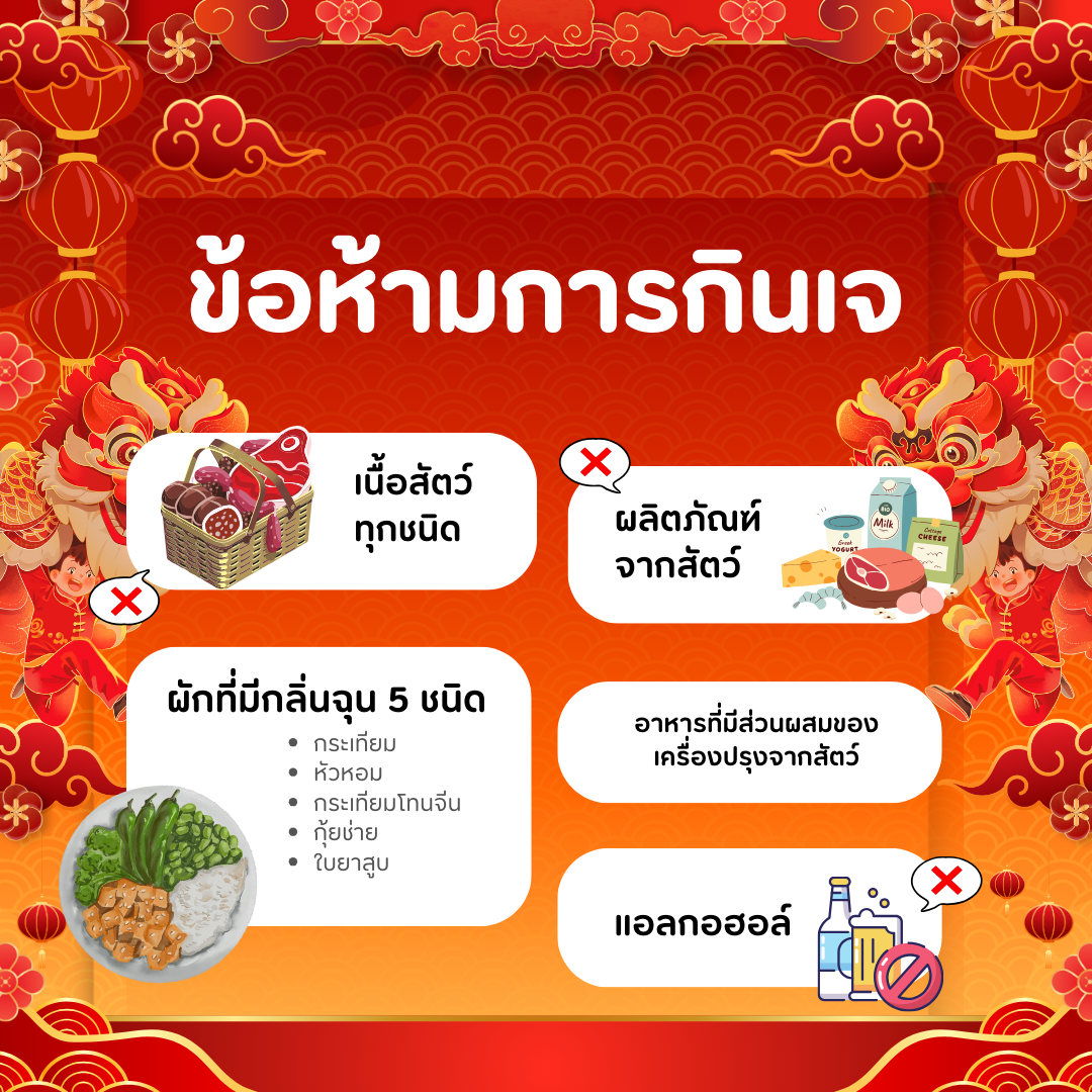 เทศกาลกินเจ 2567 กลับมาแล้ว!! เริ่มวันไหน ควรเตรียมตัวอย่างไร?