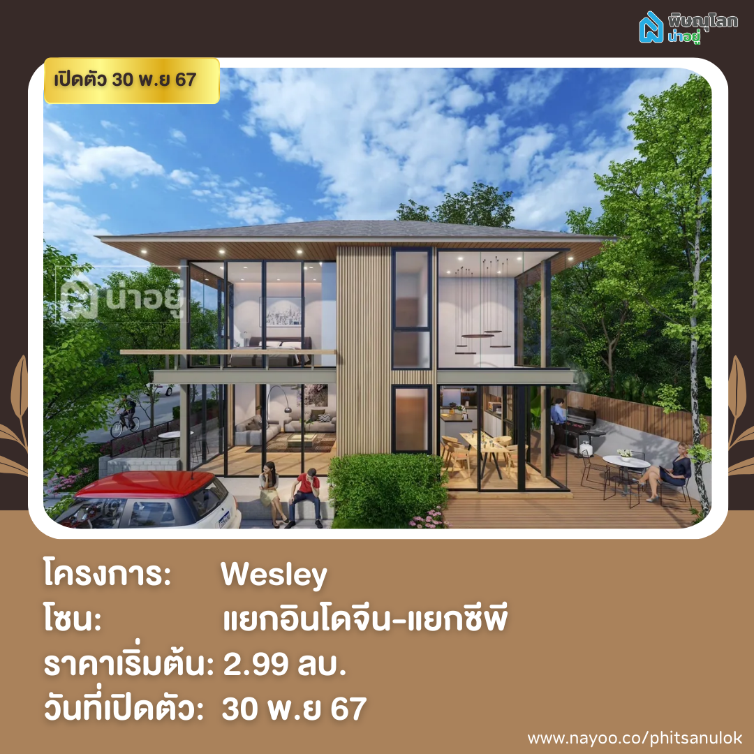 20 โครงการใหม่ใกล้เปิดตัว พิษณุโลก
