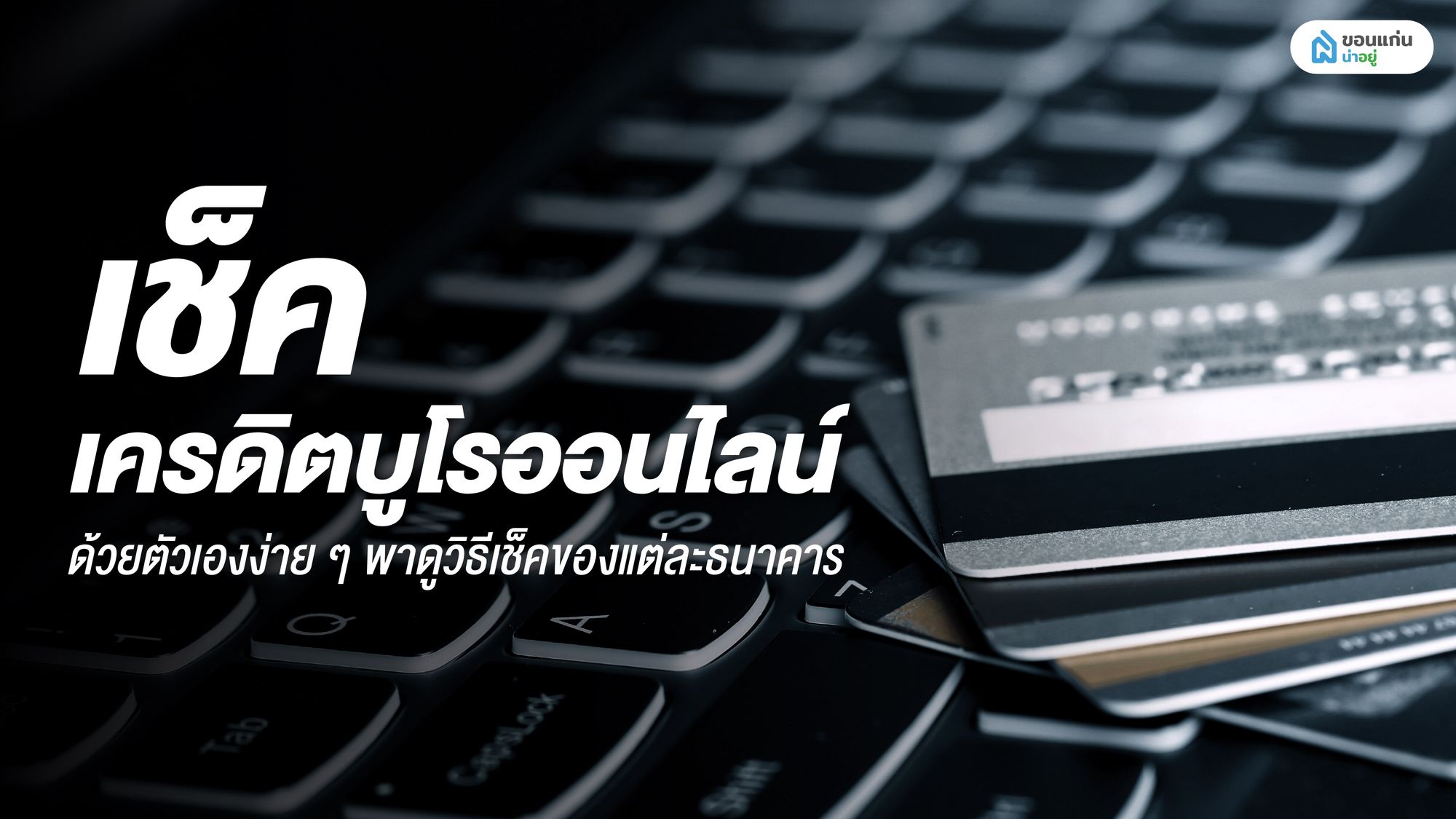 เช็คเครดิตบูโรออนไลน์ด้วยตัวเองง่าย ๆ พาดูวิธีเช็คของแต่ละธนาคาร