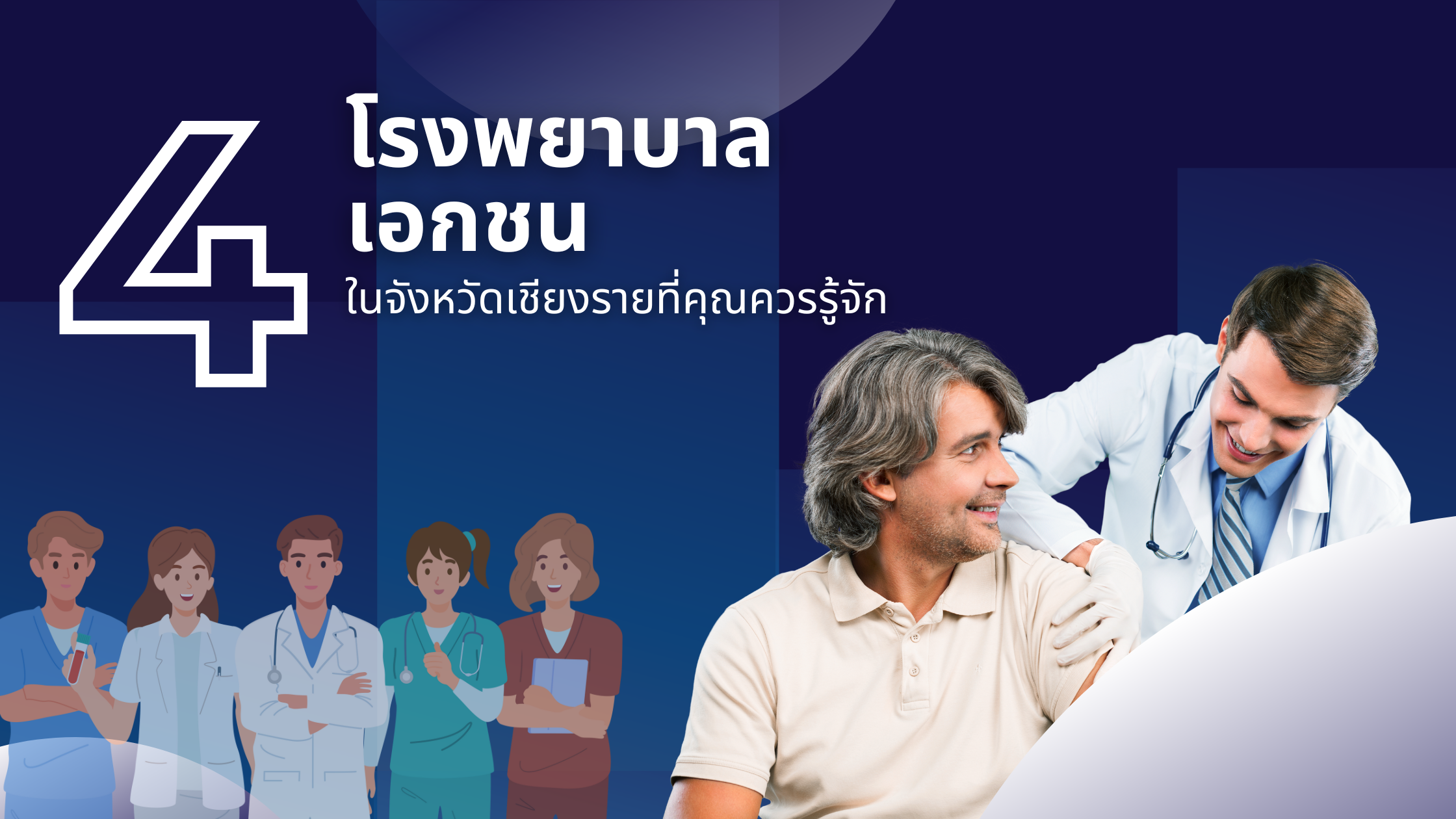 4 โรงพยาบาลเชียงราย ที่มีมาตรฐานการดูแลสุขภาพระดับสากล