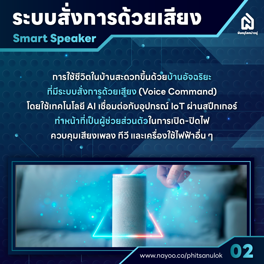 บ้านอัจฉริยะ 5 เทคโนโลยี เพื่อการอยู่อาศัยและใช้ชีวิตที่ง่ายขึ้น
