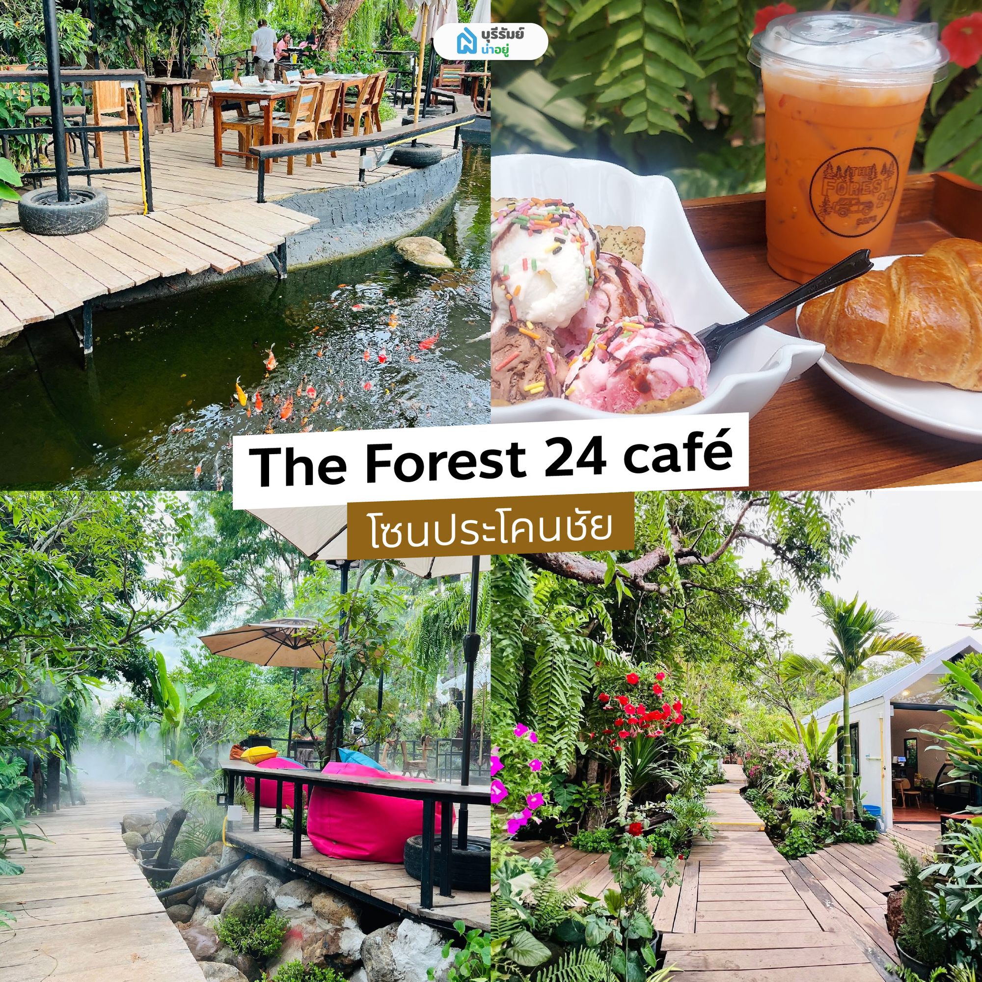 The Forest 24 Café คาเฟ่บุรีรัมย์ 