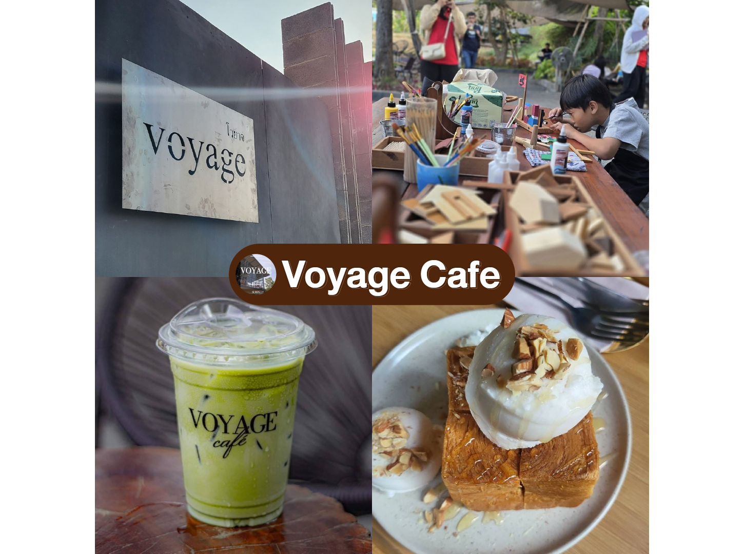 คาเฟ่สุรินทร์ Voyage Cafe ใกล้อ่างเก็บน้ำห้วยเสนง