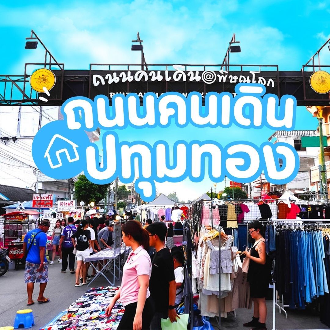 บ้านเดี่ยวพิษณุโลกโครงการใหม่ เทียบทำเล - ถนนคนเดิน-ปทุมทอง
