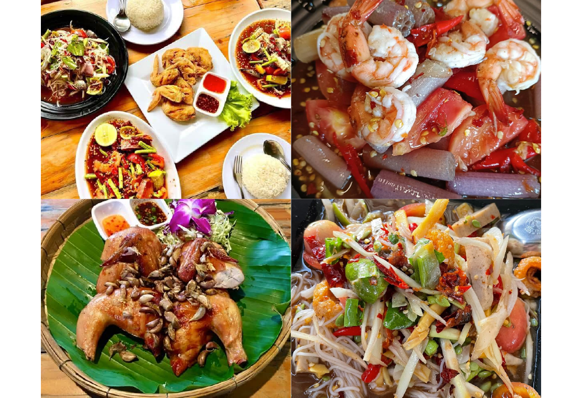 ร้านส้มตำกิมหลั่ง เลียบคลองชลประทานสุรินทร์