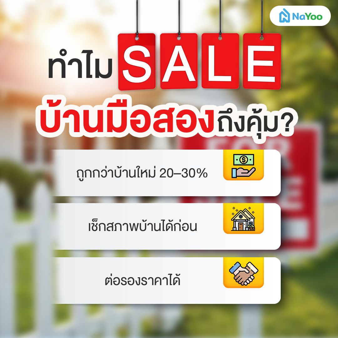 กู้ซื้อบ้านมือสองดีไหม