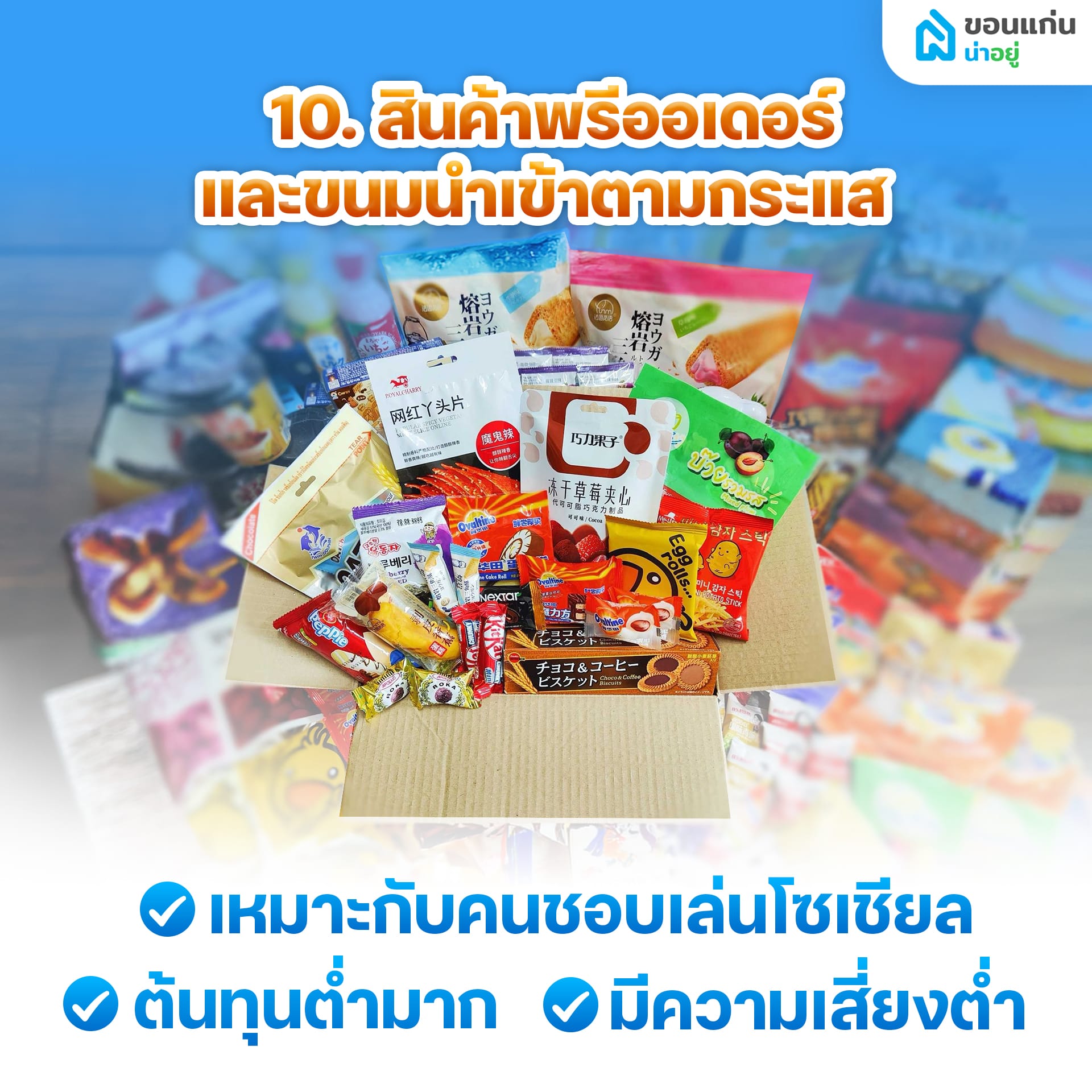 อยู่บ้านเฉยๆ ทําอะไรขายดี ให้มีเงินเข้ากระเป๋าทุกวัน?