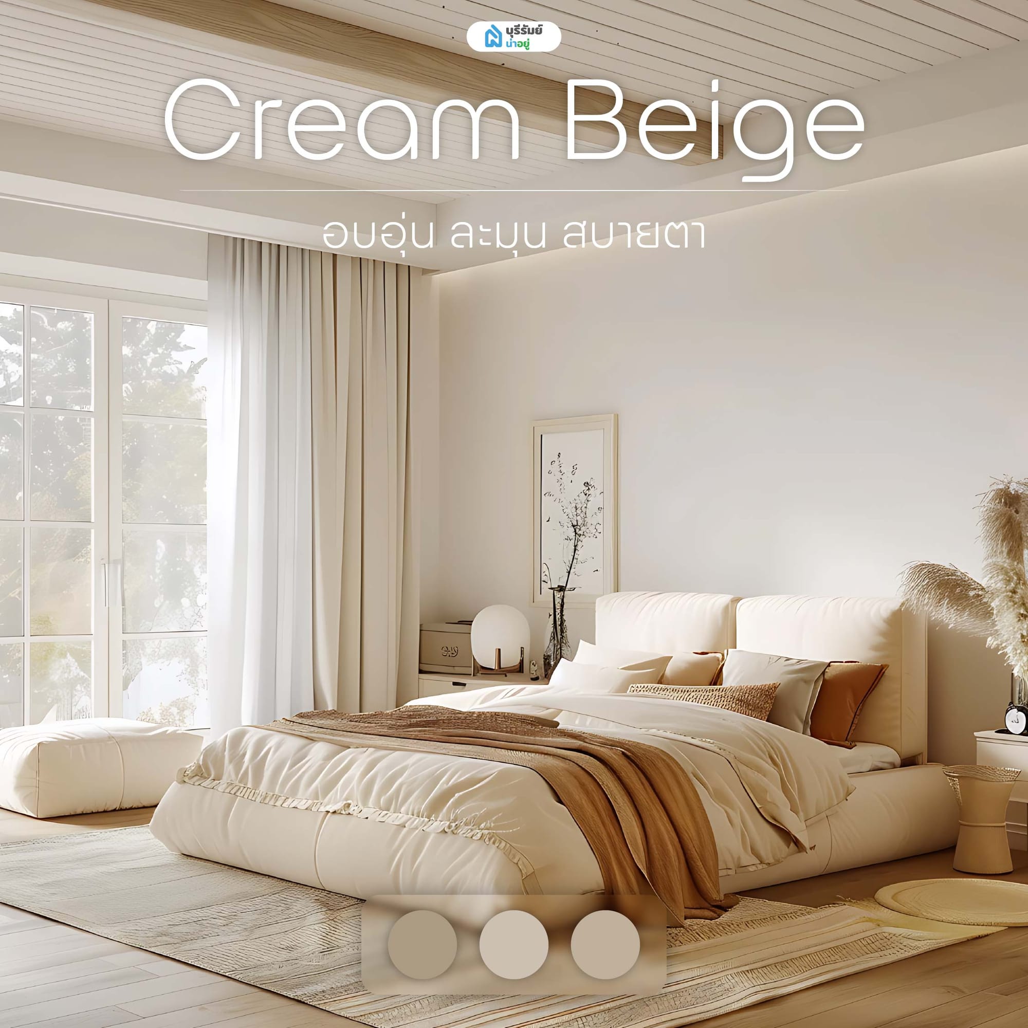 Cream Beige อบอุ่น ละมุน สบายตา