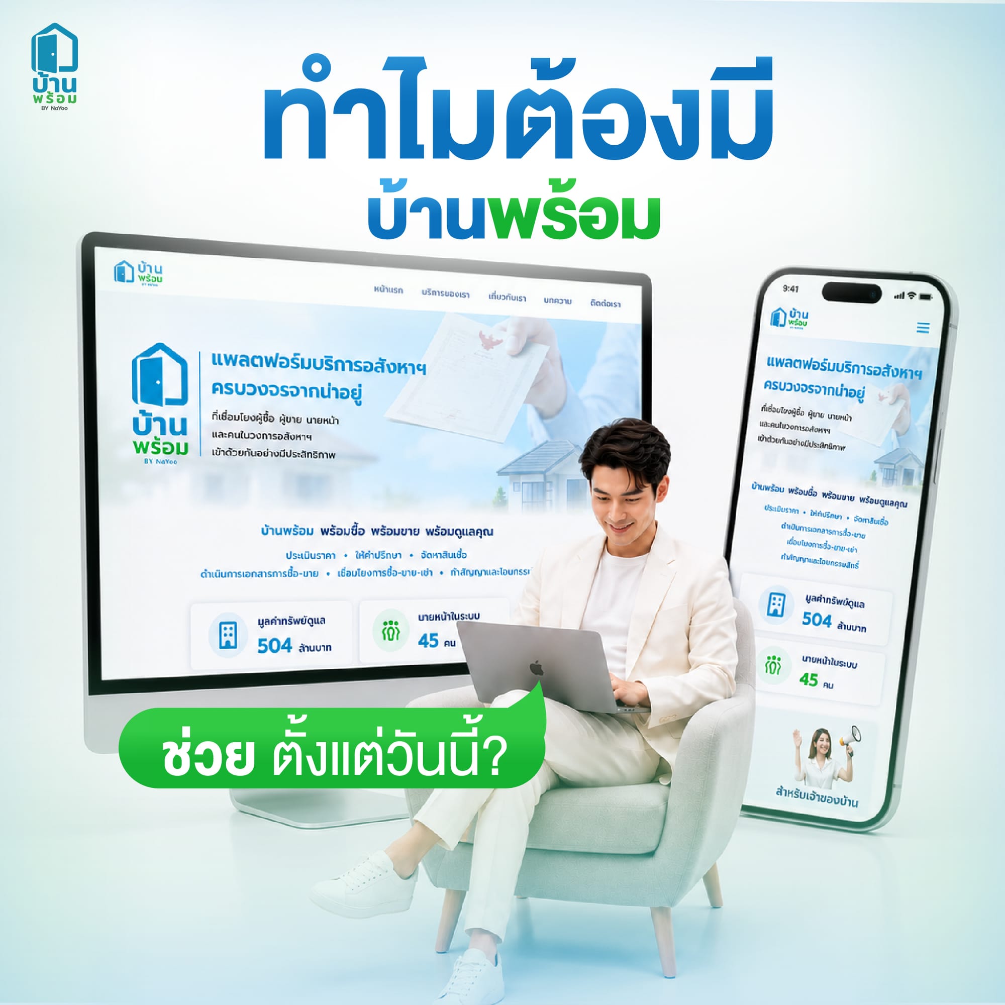ทำไมต้องมีบ้านพร้อม - Baanprompt Community