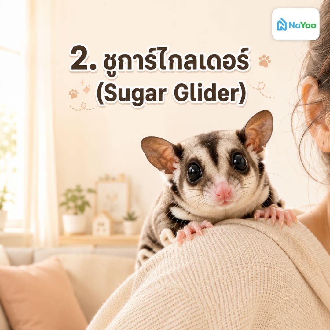 ชูการ์ไกลเดอร์ (Sugar Glider)