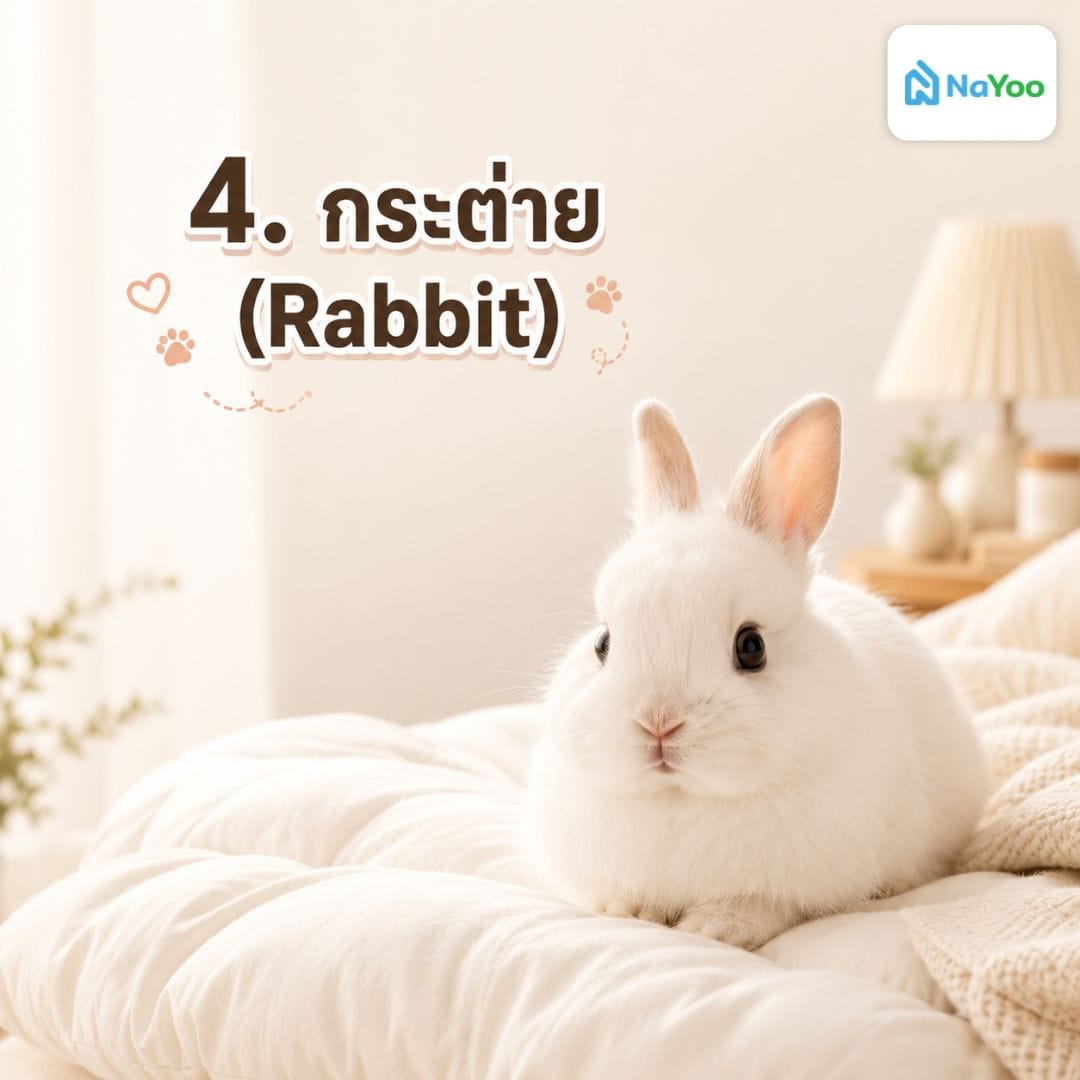 สัตว์เลี้ยงตัวเล็ก กระต่าย (Rabbit)