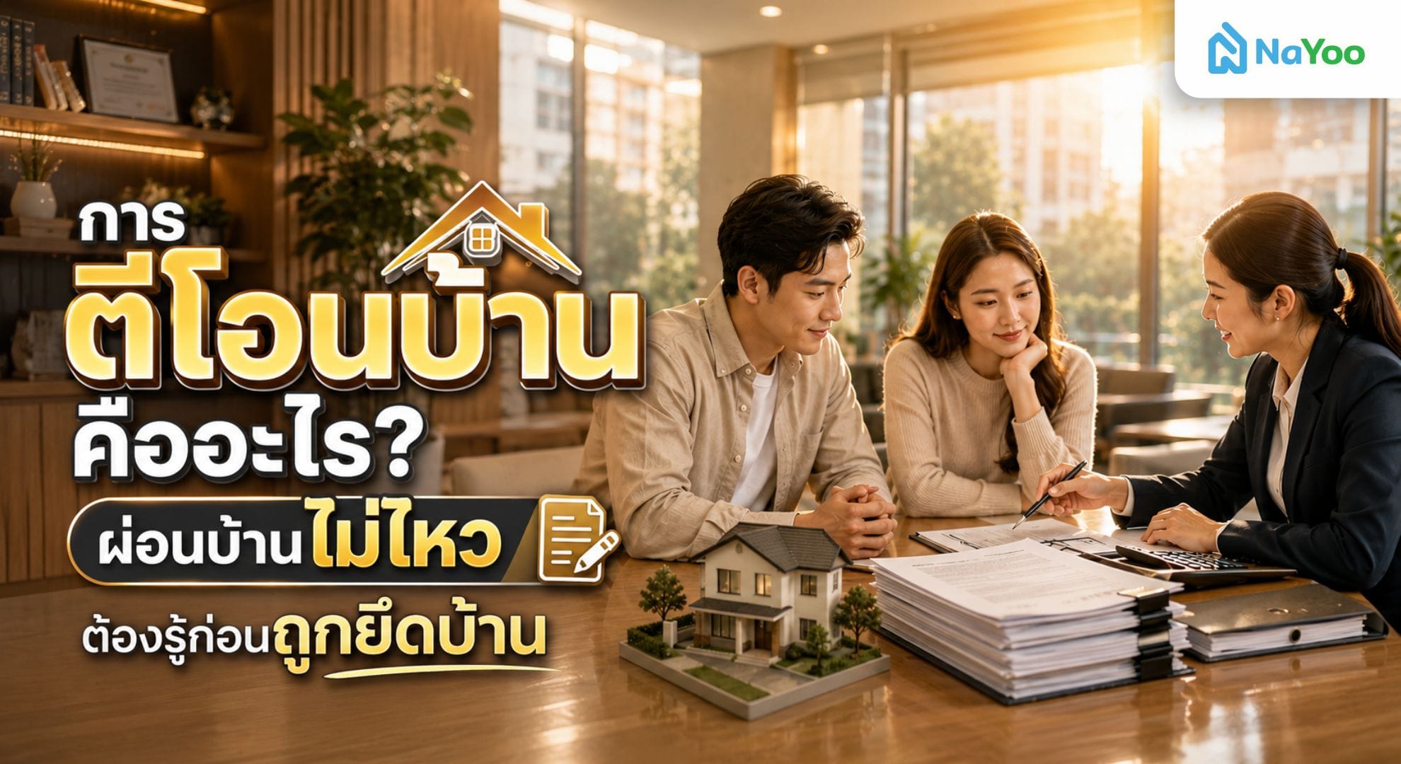 การตีโอนบ้านคืออะไร วิธีแก้ไขปัญหาเมื่อผ่อนบ้านไม่ไหว