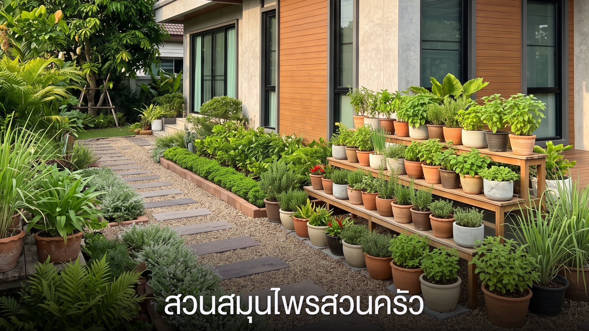 สวนสมุนไพรสวนครัว